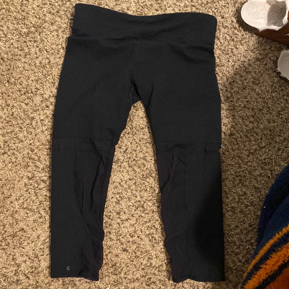 Fabletics leggings with mesh